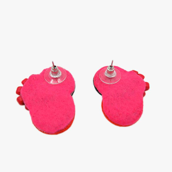 Huayruro - Handmade mini earring by la camaleonica - La Camaleonica