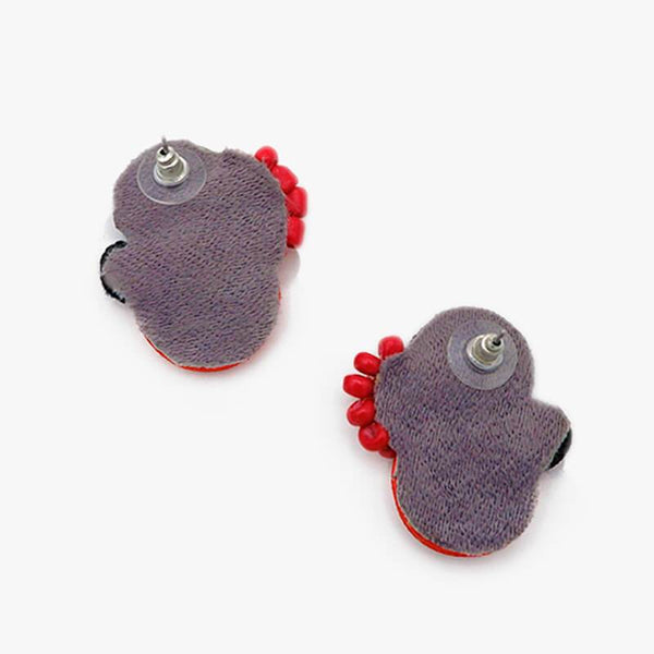 Marita - blue - Handamade mini earring - La Camaleonica